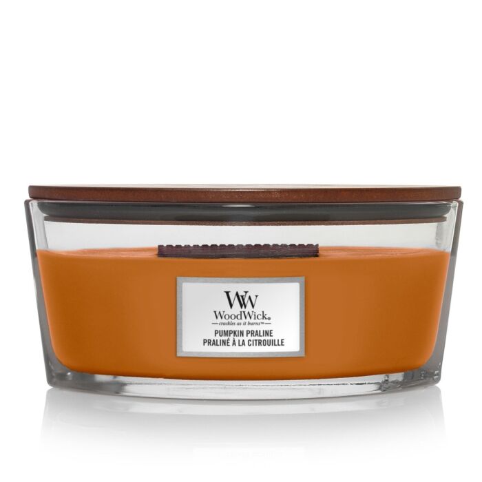 Woodwick - Pumpkin Praline - Ellipse Jar